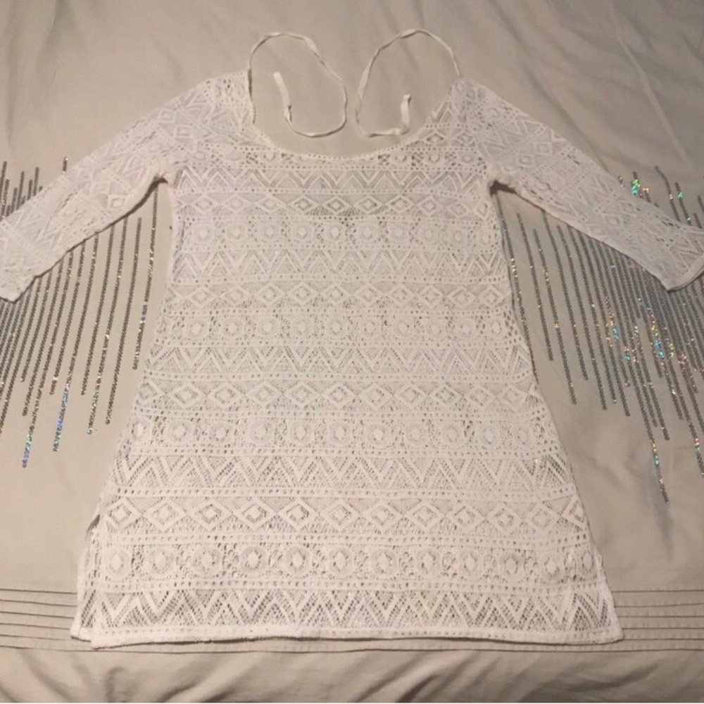 Simons Lace Beach Cover Up S/M